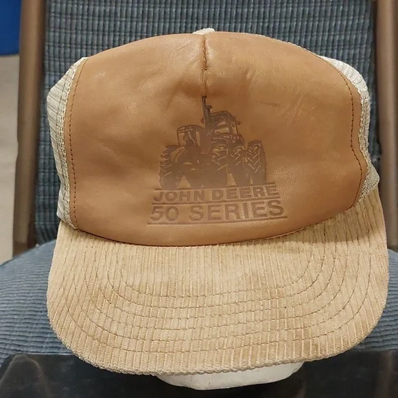 John Deere | Accessories | 8s Vintage Leather John Deere 50  display picture 1